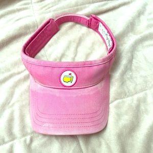 Ladies distressed Master’s visor Never worn